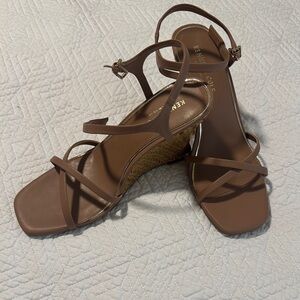 Kenneth Cole Women's Brown Wedge Sandals